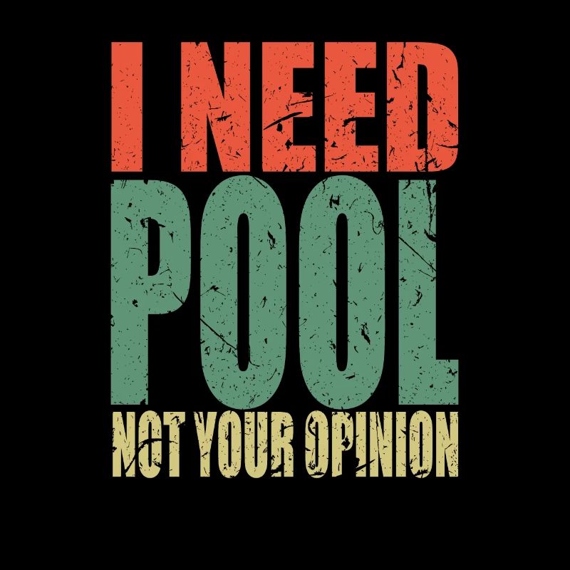 Pool Spruch lustig