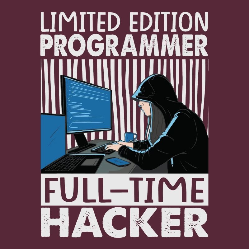 Limited Edition Programmer Full-Time Hacker - Funn