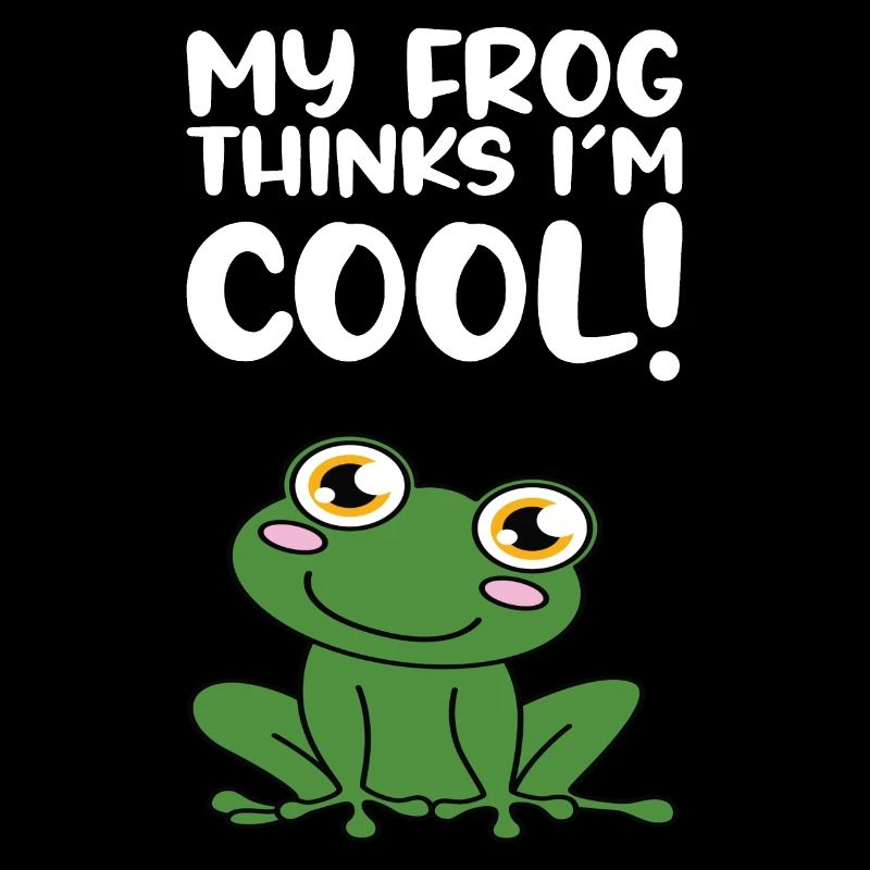 Ma grenouille pense que je suis cool