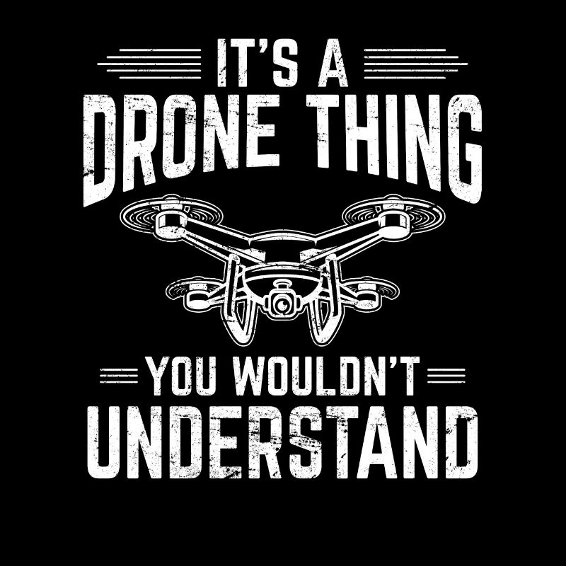 C’est un truc de drone drôle de pilote de drone drôle de quad RC