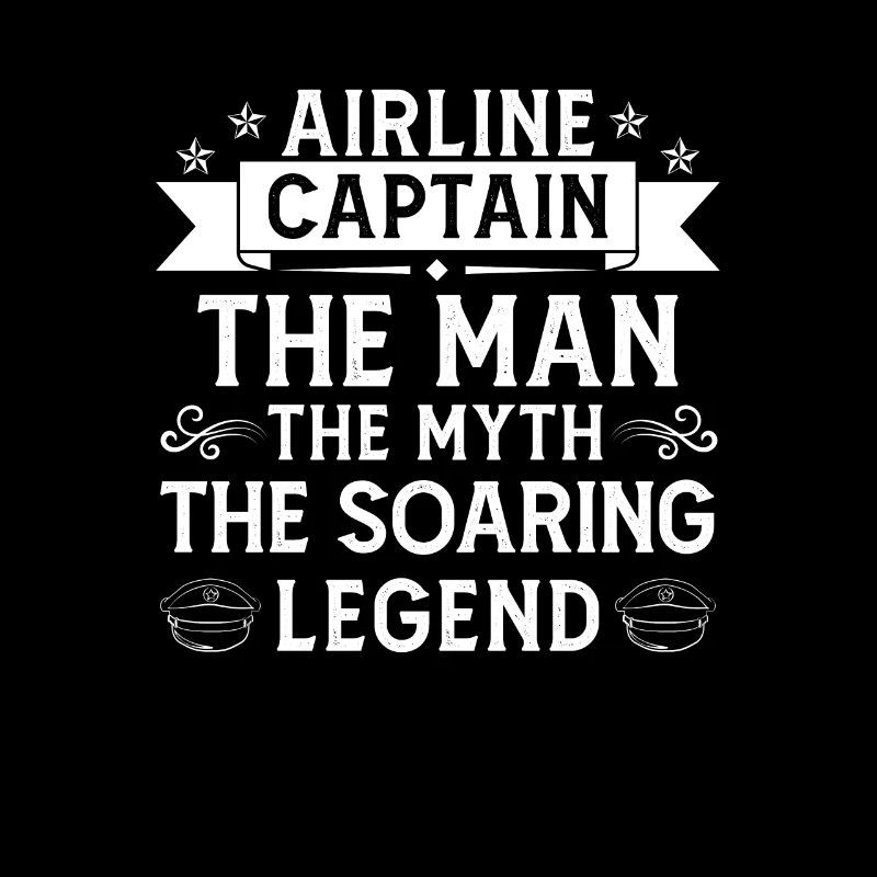 Aviation drôle de capitaine d'avion pour pilote