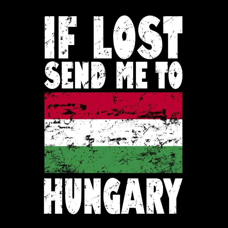 Ungarn Flagge Spruch