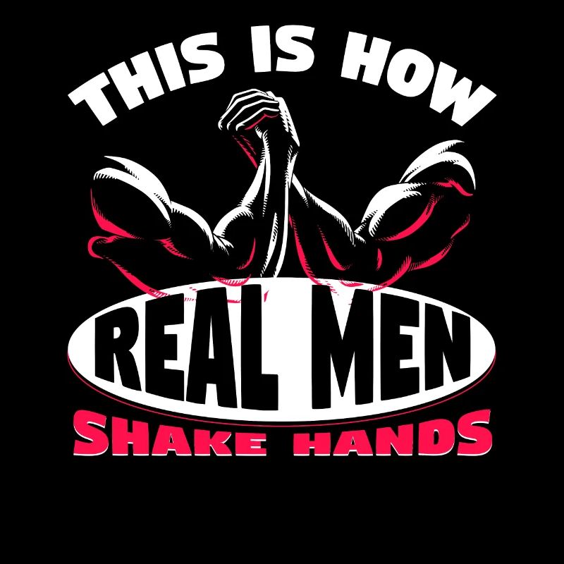 This Is How Real Men Shake Hands