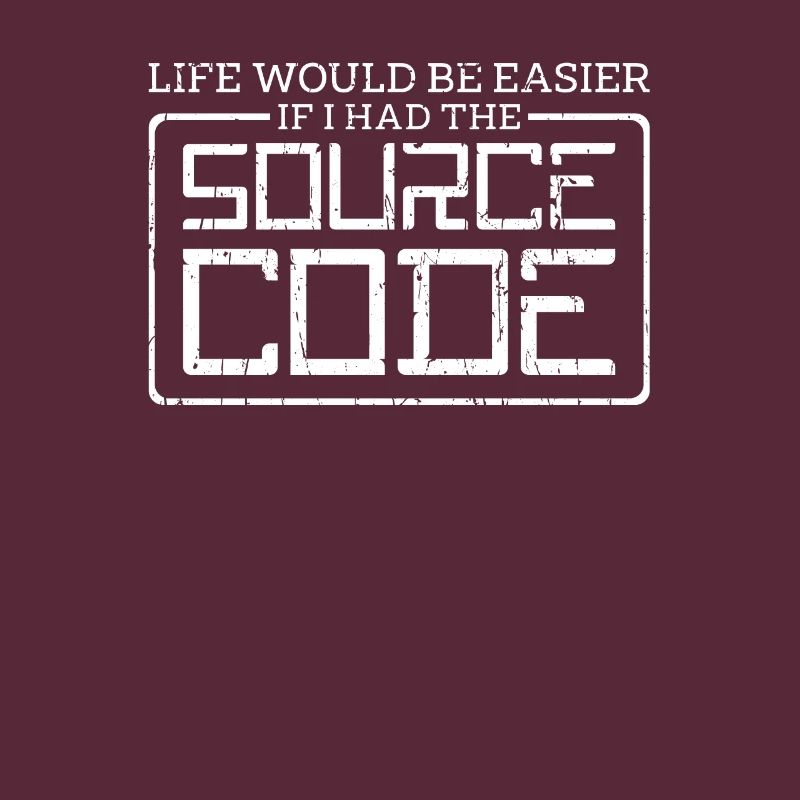 Life would be easier if I had the source code -