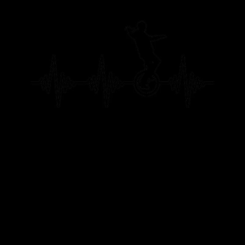 Rythme cardiaque monocycle