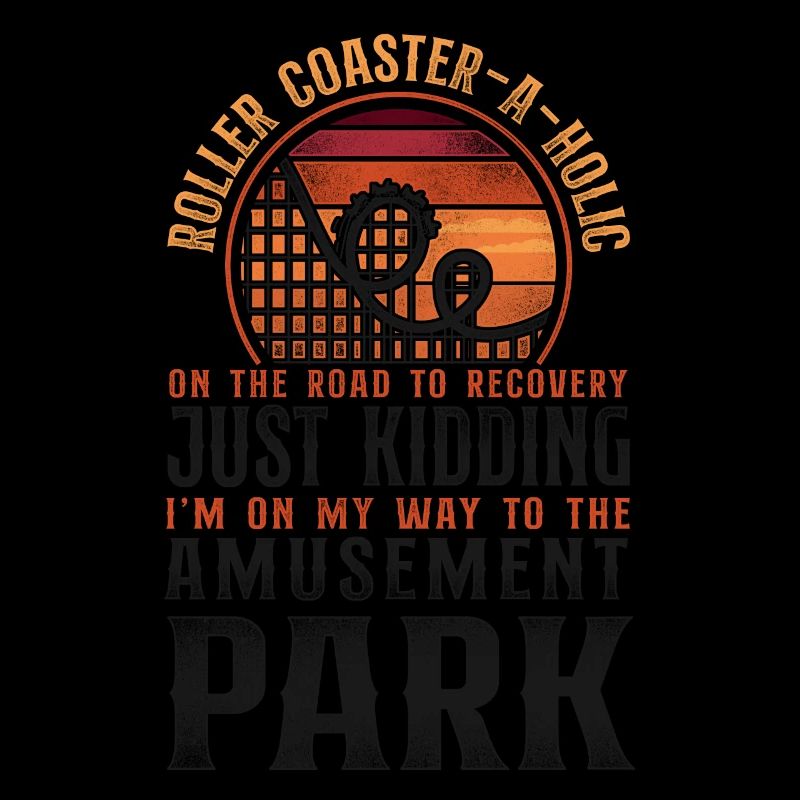 Roller Coaster Vintage Retro