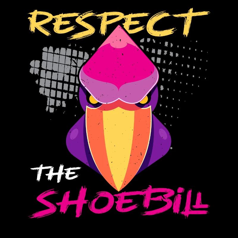 Respect for the shoebill stork whale head