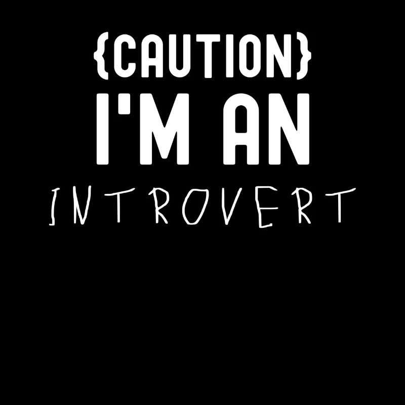Attention Je suis un introverti timide