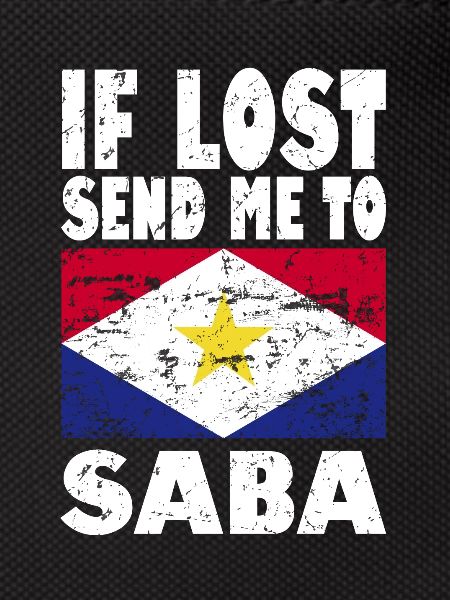 Saba Flag Saying