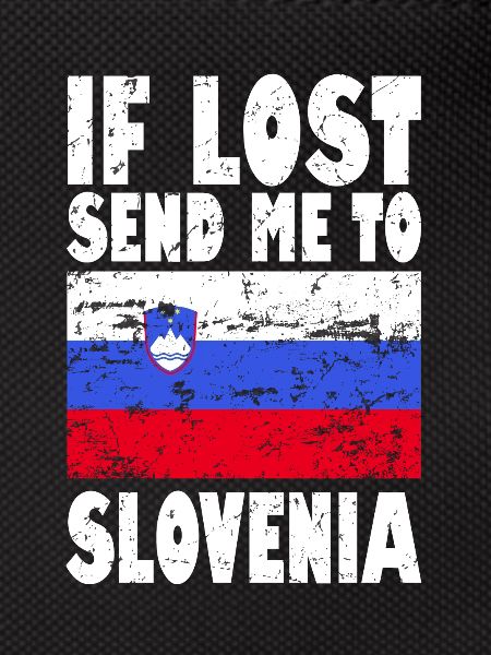 Slovenia Flag Saying