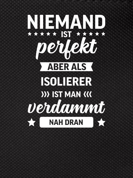 Isolierer I Isolierfacharbeiter oder