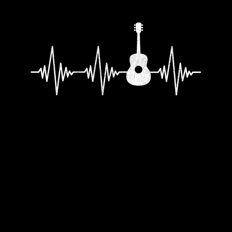 Gitarre Herzschlag