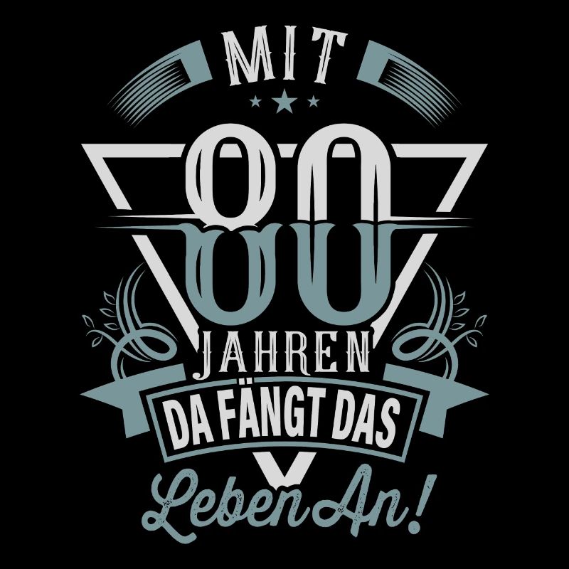 80. Geburtstag Da Fängt Das Leben An