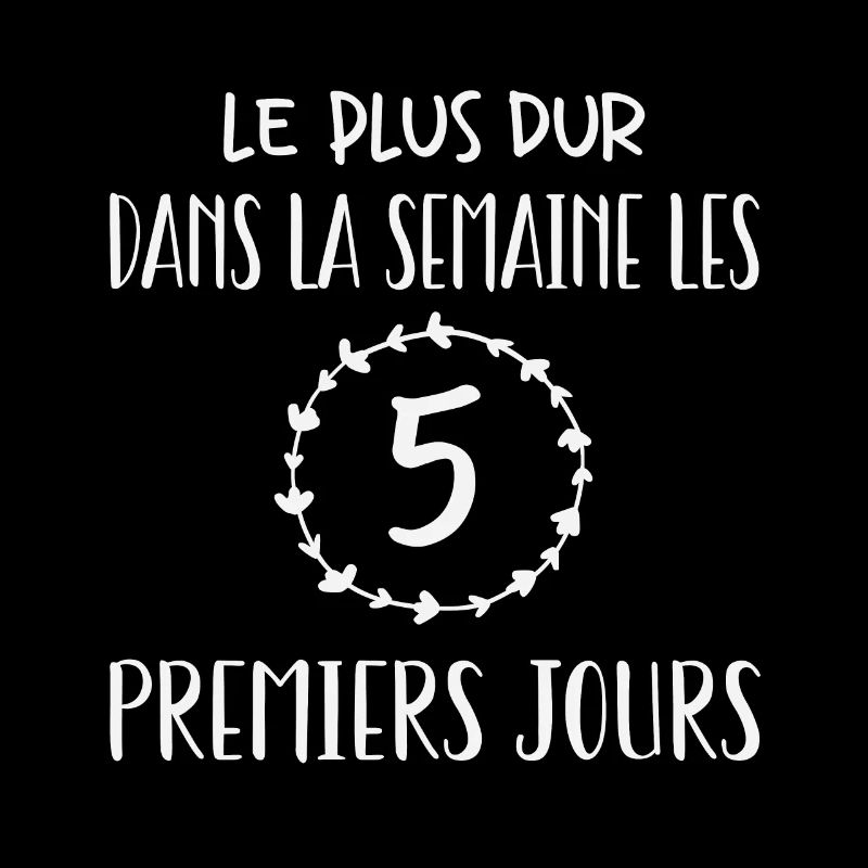 Les cinq premiers jours sont les plus difficiles