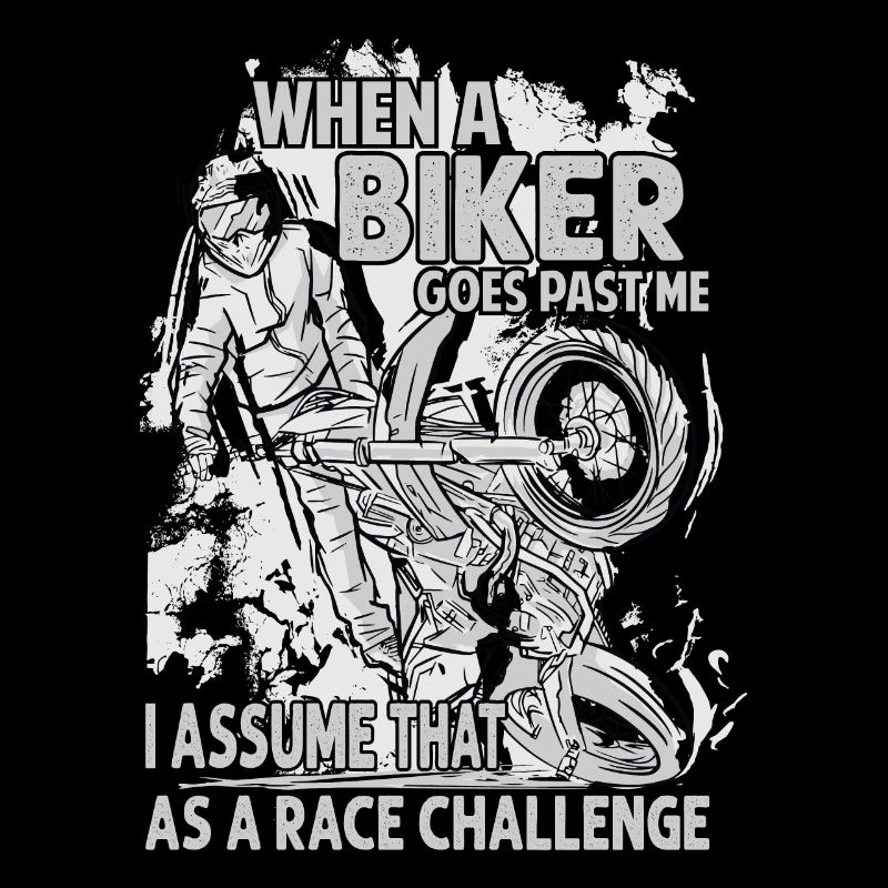 When A Biker Goes Past Me I Assume That As A Race
