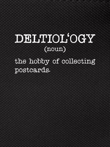 Deltiology-definition Deltiologist-postcard