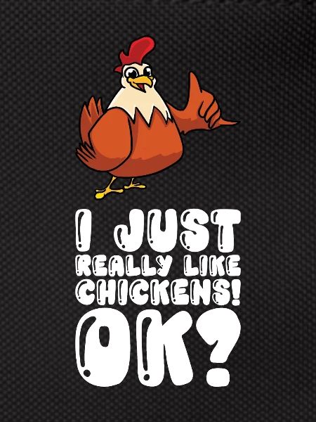 J’aime beaucoup les poulets