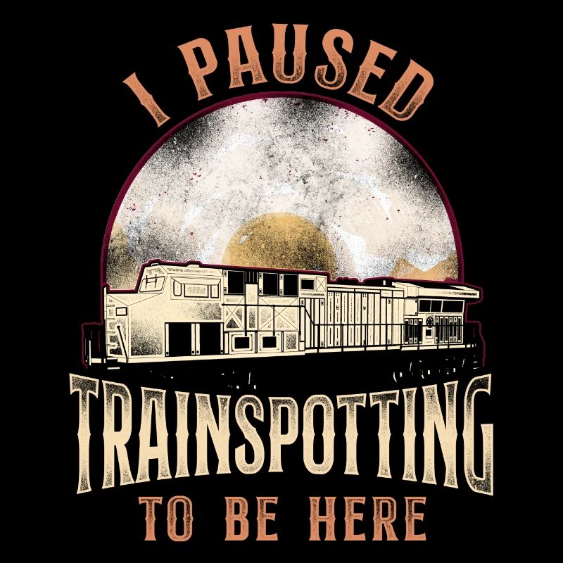 Conducteur de train diesel de marchandises