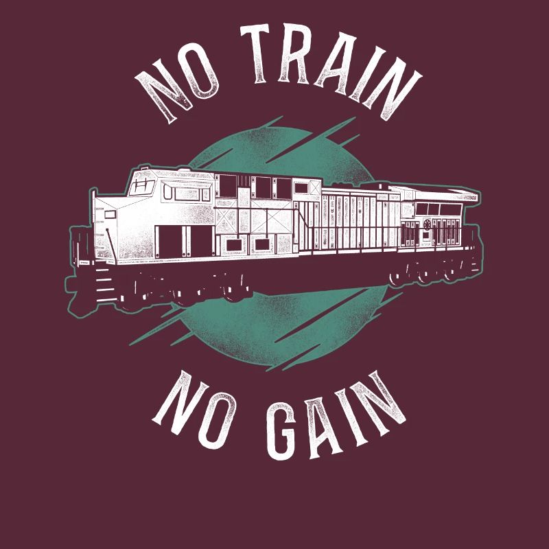 Freight Diesel Train Driver