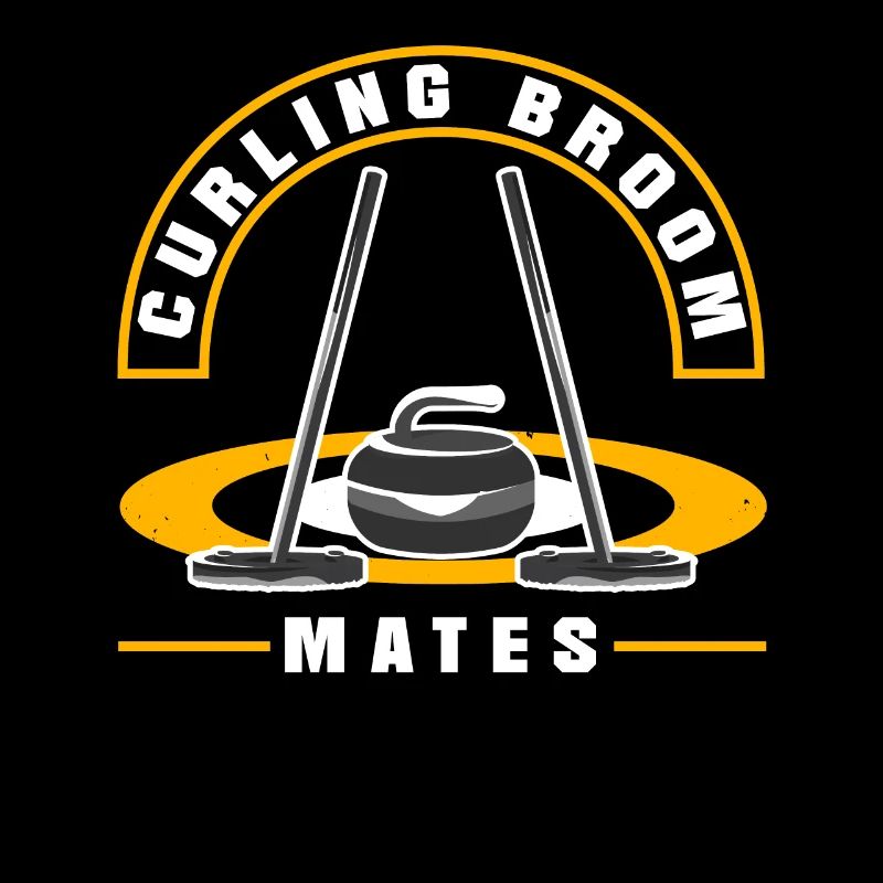 Curling Player Curler Curling Broom Mates