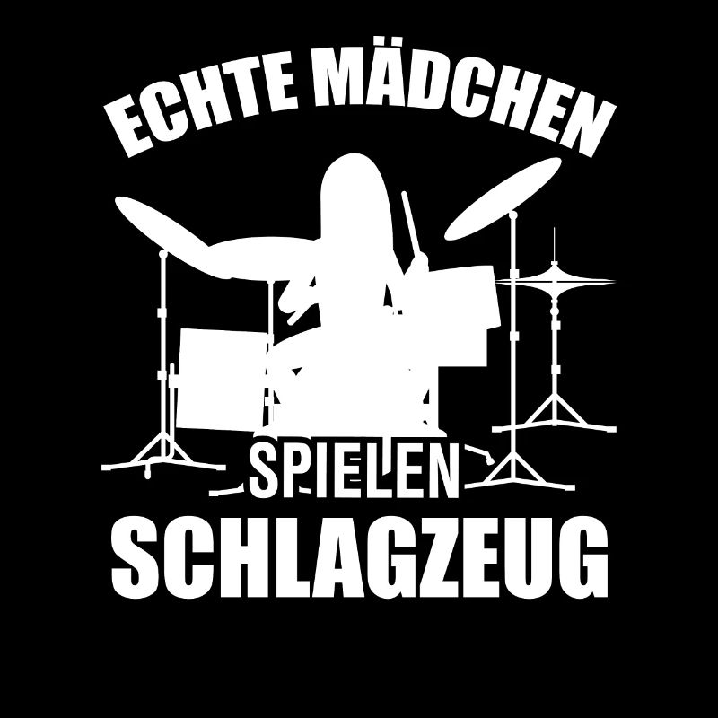 Schlagzeugerin Mädchen Drummer
