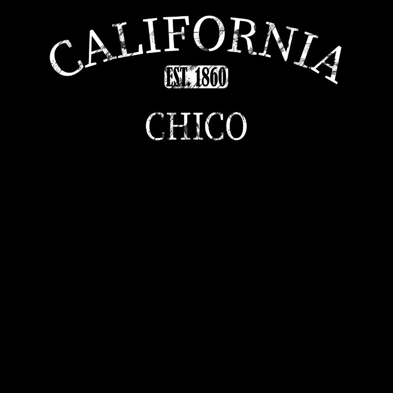 Chico California Est. US City Populärer Ort