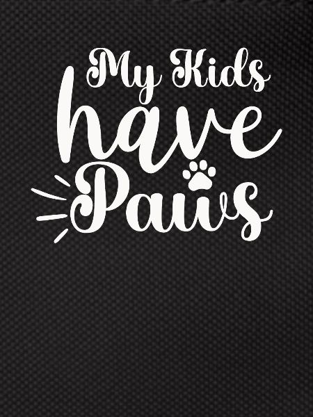 My children have paws