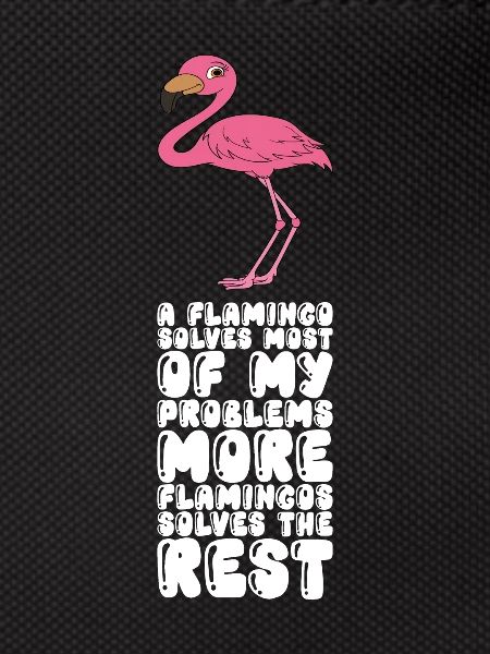 Funny flamingo graphics