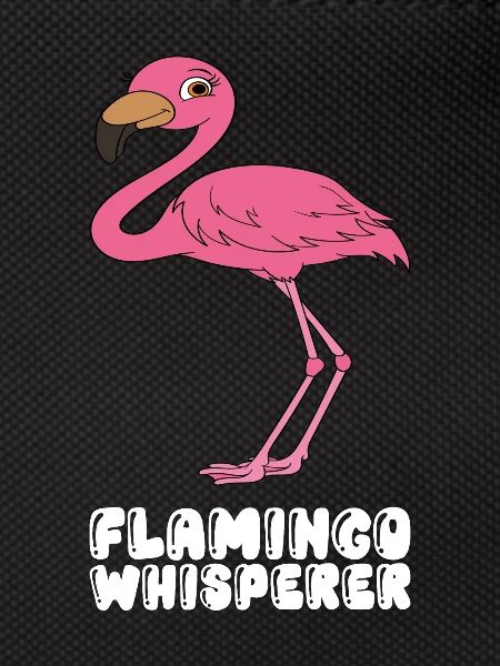 Funny flamingo graphics