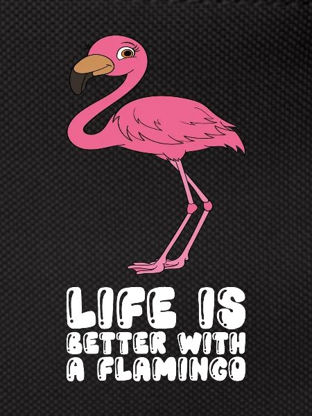 Funny flamingo graphics