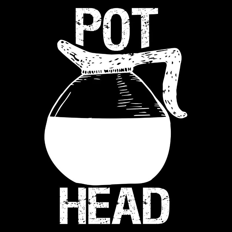 Coffee lover pot head