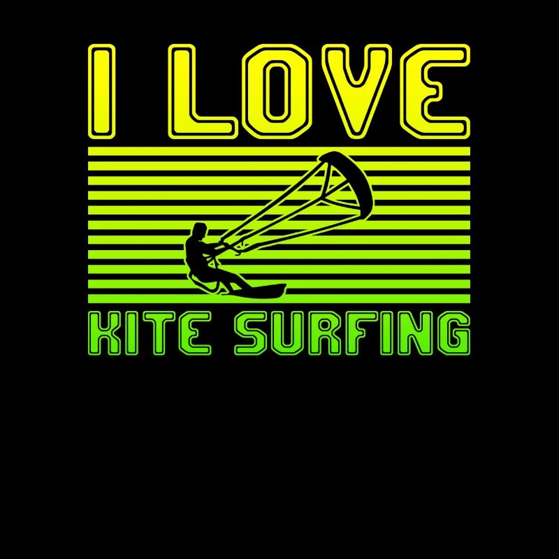 I love kite surfing