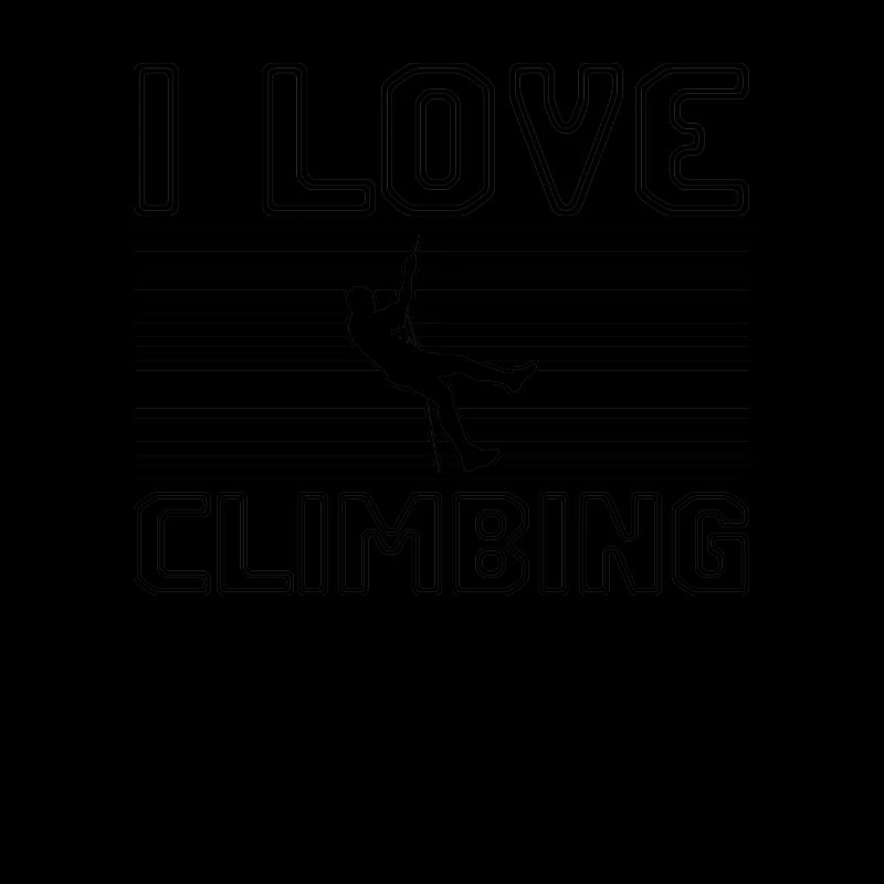 I love climbing