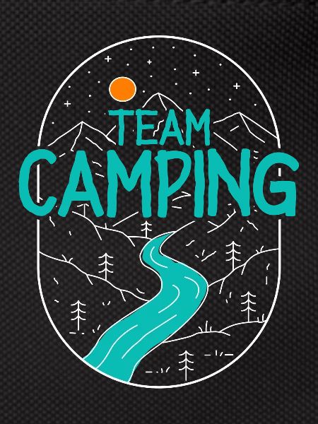 Camping Camper Campen Team