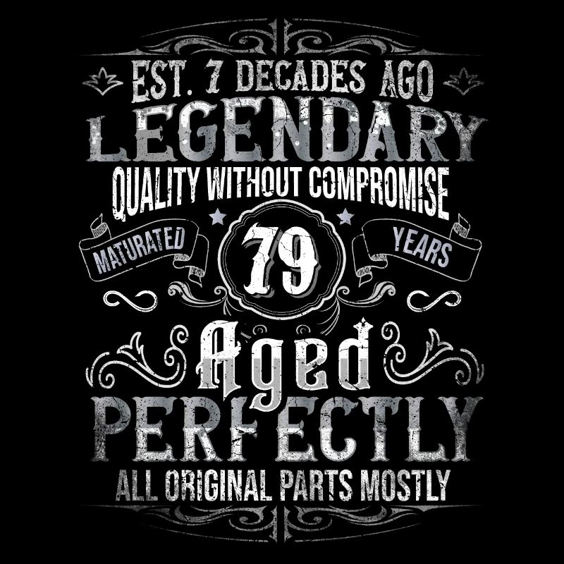 Legendary 79 years old gift for his 79th birthday