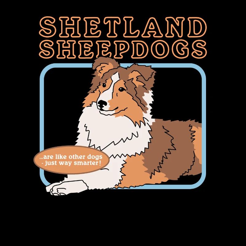 Chiens de berger Shetland | Cadeau de propriétaire de chien