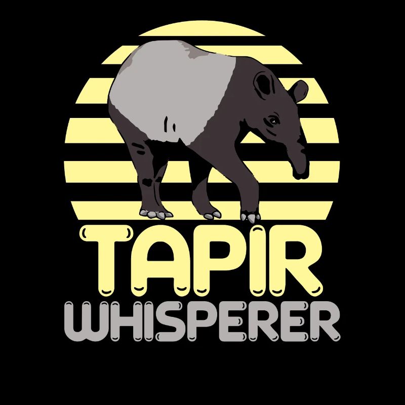 Tapirflüsterer Tier Zookeeper Tapirrific