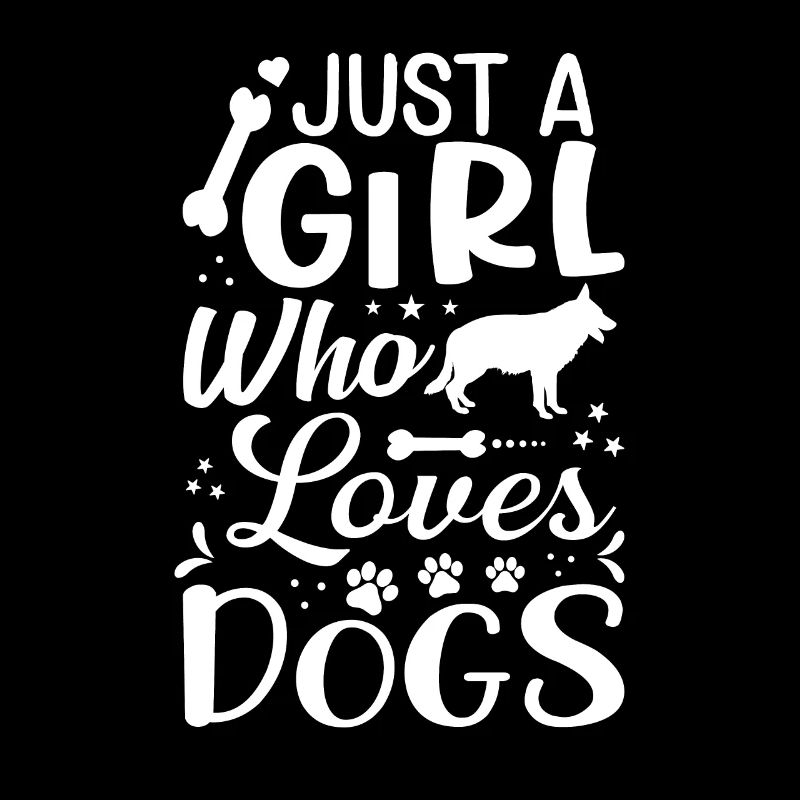 NUR EIN MÄDCHEN, DAS HUNDE LIEBT