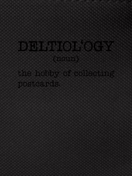 Deltiology-definition Deltiologist-postcard