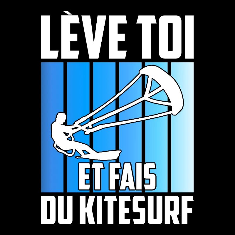 Lève toi et fais du kitesurf | Design kite