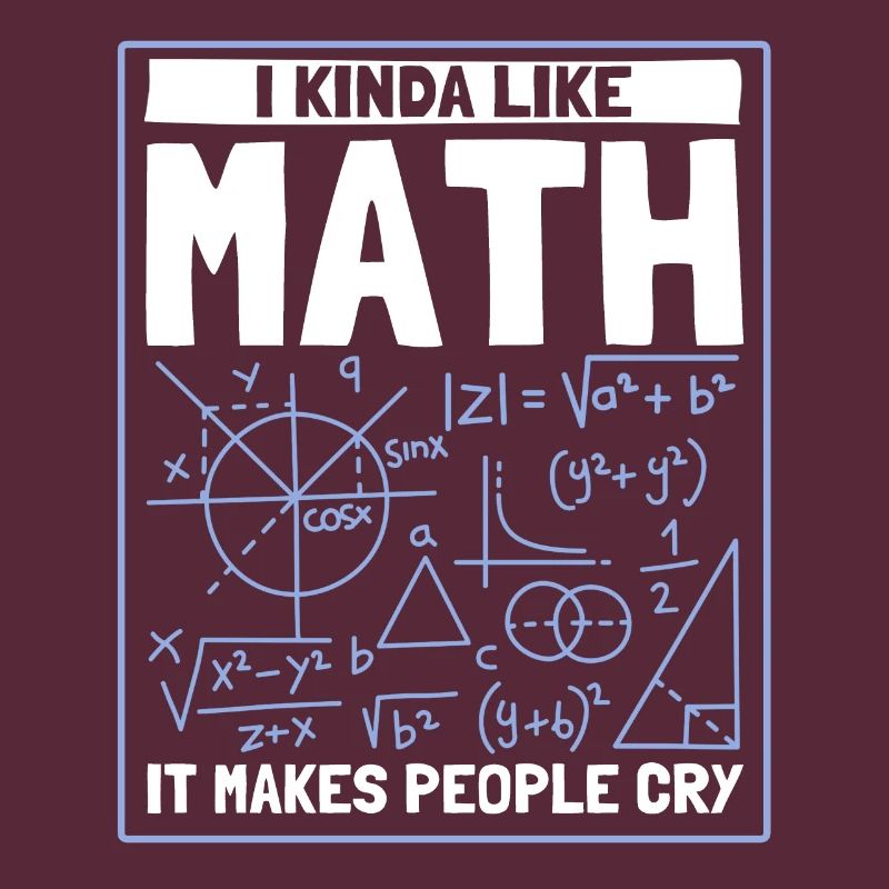 Math Mathématiques Sciences Math Cadeau