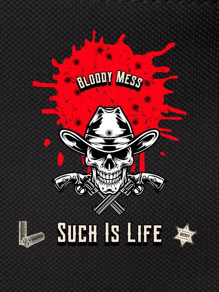 Bloody Skeleton Gunslinger