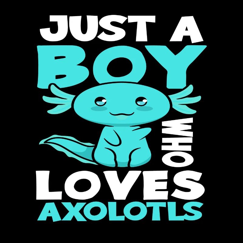 Axolotl Jungs Geschenk