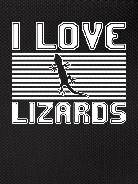 I love lizards