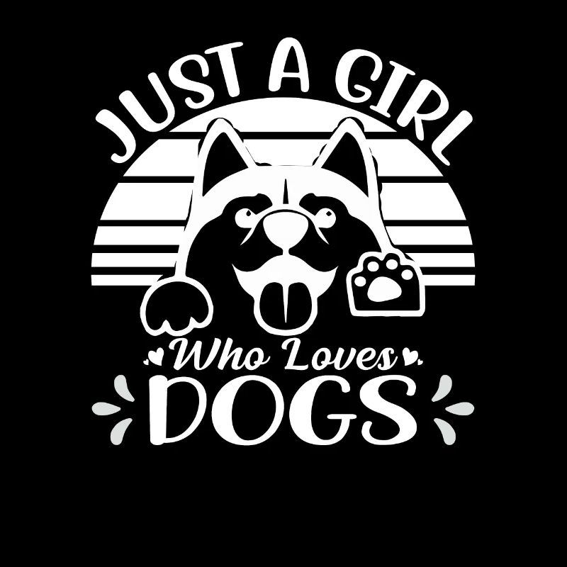 NUR EIN MÄDCHEN, DAS HUNDE LIEBT