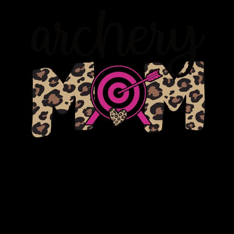 Stolze Bogenschießen-Mama Von Bogenschützen Mutter