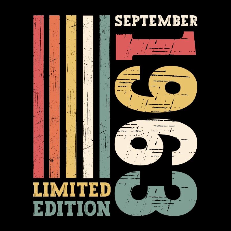 Édition limitée Septembre 1963 59e anniversaire