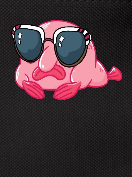 Blobfish with sunglasses