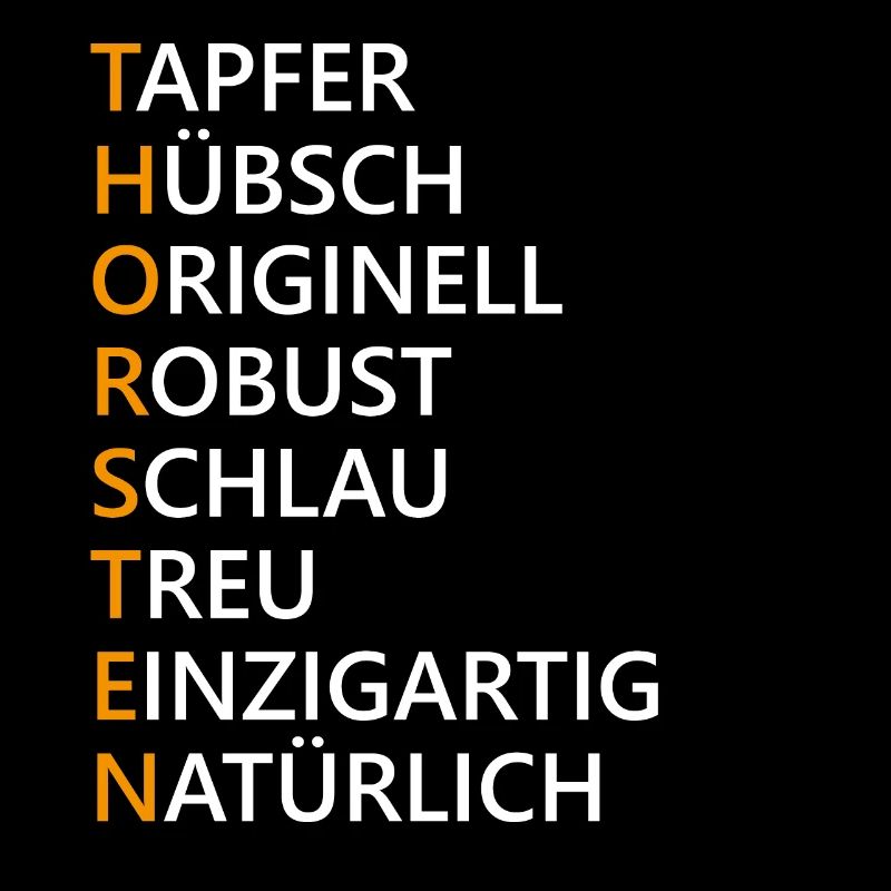 Thorsten Name Geschenk