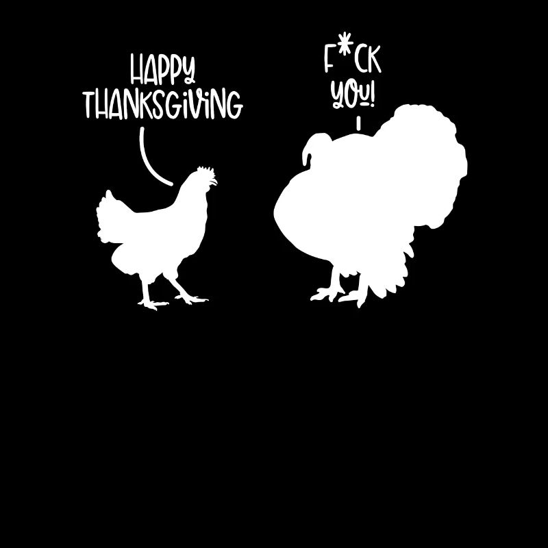Glücklicher Thanksgiving truthahn